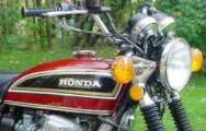 Honda 750 red 1978